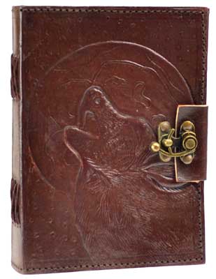 Wolf Moon leather w/ latch (image for) Wolf Moon leather w/ latch