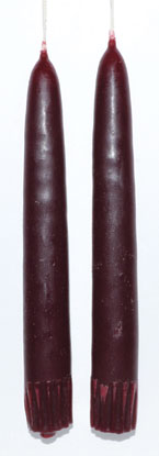 7" Dark Red taper pair (image for) 7" Dark Red taper pair