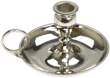 Nickel chime candle holder (image for) Nickel chime candle holder