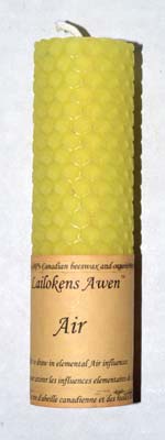 4 1/4" Air Lailokens Awen candle (image for) 4 1/4" Air Lailokens Awen candle