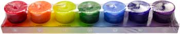 7 Pack Chakra votive (image for) 7 Pack Chakra votive