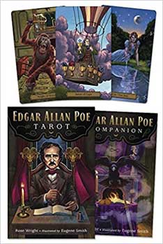 Edgar Allan Poe tarot deck & book by Wright & Smith (image for) Edgar Allan Poe tarot deck & book by Wright & Smith