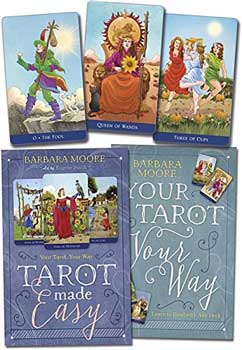 Tarot Made Easy (deck and book) by Barbara Moore (image for) Tarot Made Easy (deck and book) by Barbara Moore