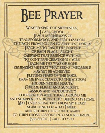 Bee Prayer (image for) Bee Prayer