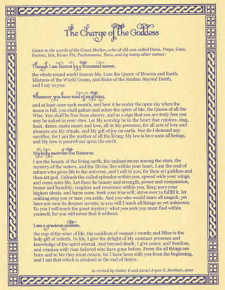 Charge of the Goddess poster (image for) Charge of the Goddess poster
