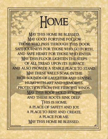 Home Blessing (image for) Home Blessing