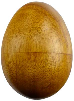 Wooden Egg Shaker (image for) Wooden Egg Shaker