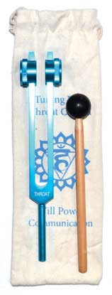 8 1/2" Throat (light blue) tuning fork (image for) 8 1/2" Throat (light blue) tuning fork