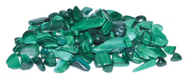 1 lb Malachite tumbled chips 5-8mm (image for) 1 lb Malachite tumbled chips 5-8mm