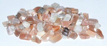 1 lb Moonstone tumbled chips 5-9mm (image for) 1 lb Moonstone tumbled chips 5-9mm