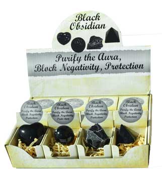 Black Obsidian gift box (set of 12) (image for) Black Obsidian gift box (set of 12)