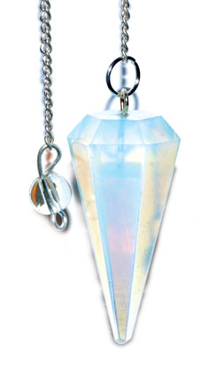 6-sided Opalite pendulum (image for) 6-sided Opalite pendulum