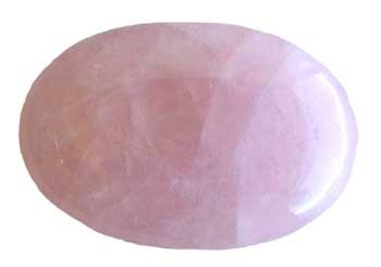 Rose Quartz palm stone (image for) Rose Quartz palm stone