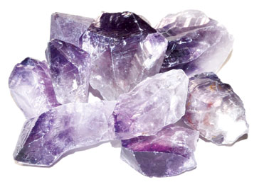 1 lb Amethyst rough points (image for) 1 lb Amethyst rough points