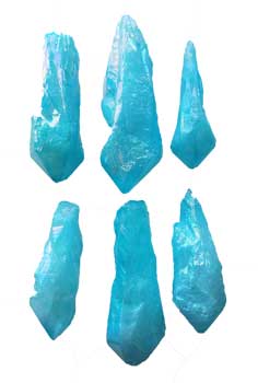 1 lb Angel Aqua Blue Crystal unpolished points (image for) 1 lb Angel Aqua Blue Crystal unpolished points