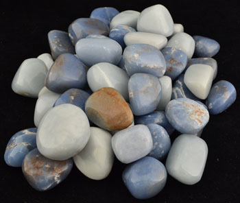 1 Lb Angelite tumbled (image for) 1 Lb Angelite tumbled