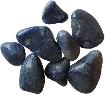 1 lb Blue Adventurine tumbled stones (image for) 1 lb Blue Adventurine tumbled stones