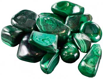 1 Lb Malachite tumbled (image for) 1 Lb Malachite tumbled