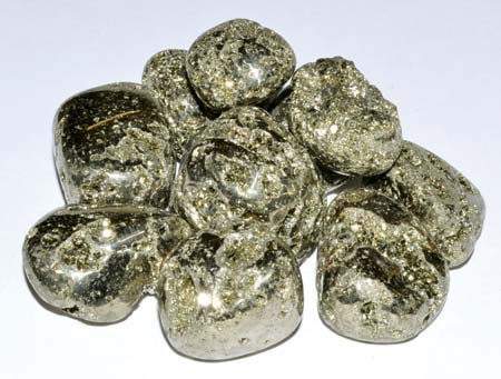 1 Lb Pyrite tumbled (image for) 1 Lb Pyrite tumbled
