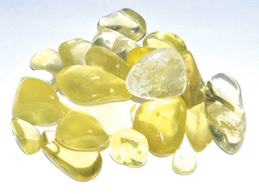 1 lb Topaz, Lemon tumbled stones (image for) 1 lb Topaz, Lemon tumbled stones