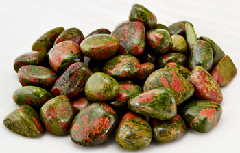 1 Lb Unakite tumbled (image for) 1 Lb Unakite tumbled