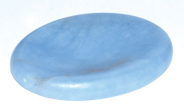 Angelite worry stone (image for) Angelite worry stone