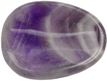 Chevron Amethyst Worry stone (image for) Chevron Amethyst Worry stone
