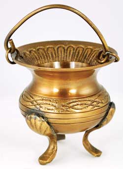 Celtic Brass Cauldron 3" (image for) Celtic Brass Cauldron 3"