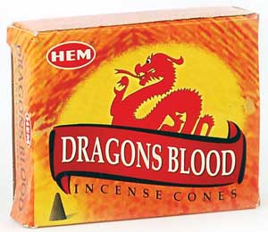 Dragon's Blood HEM cone 10pk (image for) Dragon's Blood HEM cone 10pk