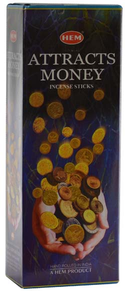 Attracts Money HEM stick 20pk (image for) Attracts Money HEM stick 20pk