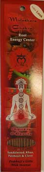 Muladhara Chakra stick 10pk (image for) Muladhara Chakra stick 10pk
