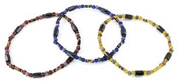 Magnetic Hematite Colored anklet (image for) Magnetic Hematite Colored anklet