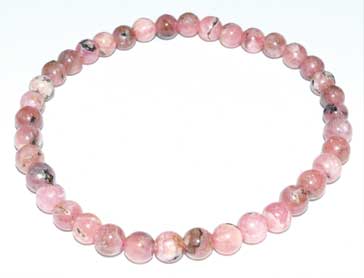 4-6mm Rhodocrosite bracelet (image for) 4-6mm Rhodocrosite bracelet