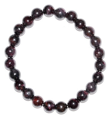 6-8mm Garnet bracelet (image for) 6-8mm Garnet bracelet