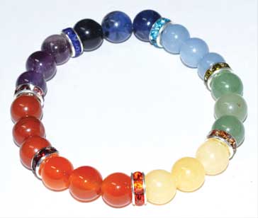 8mm 7 Chakra / Spacer (image for) 8mm 7 Chakra / Spacer