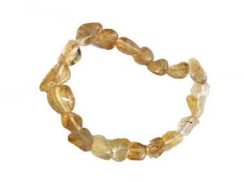 Citrine gemstone bracelet (image for) Citrine gemstone bracelet