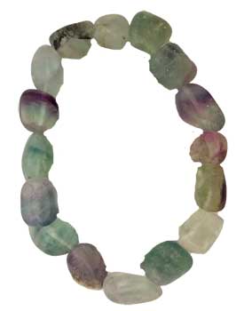 Fluorite, Rainbow gemstone bracelet (image for) Fluorite, Rainbow gemstone bracelet