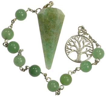 Green Aventurine pendulum bracelet (image for) Green Aventurine pendulum bracelet