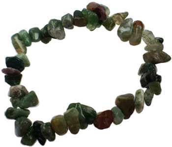 Bloodstone chip bracelet (image for) Bloodstone chip bracelet