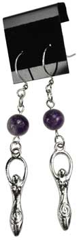 Amethyst Goddess earrings (image for) Amethyst Goddess earrings