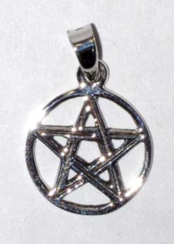 1/2" Pentagram sterling (image for) 1/2" Pentagram sterling