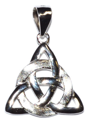 5/8" Triquetra sterling pendant (image for) 5/8" Triquetra sterling pendant