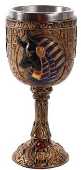 6 3/4" Anubis chalice (image for) 6 3/4" Anubis chalice