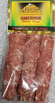 Dragon's Blood smudge 3-pk 4" (image for) Dragon's Blood smudge 3-pk 4"