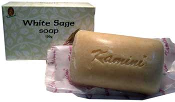 100g White Sage soap (image for) 100g White Sage soap