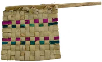 Smudge Hand Fan 6 1/2" x 3 1/2" (image for) Smudge Hand Fan 6 1/2" x 3 1/2"