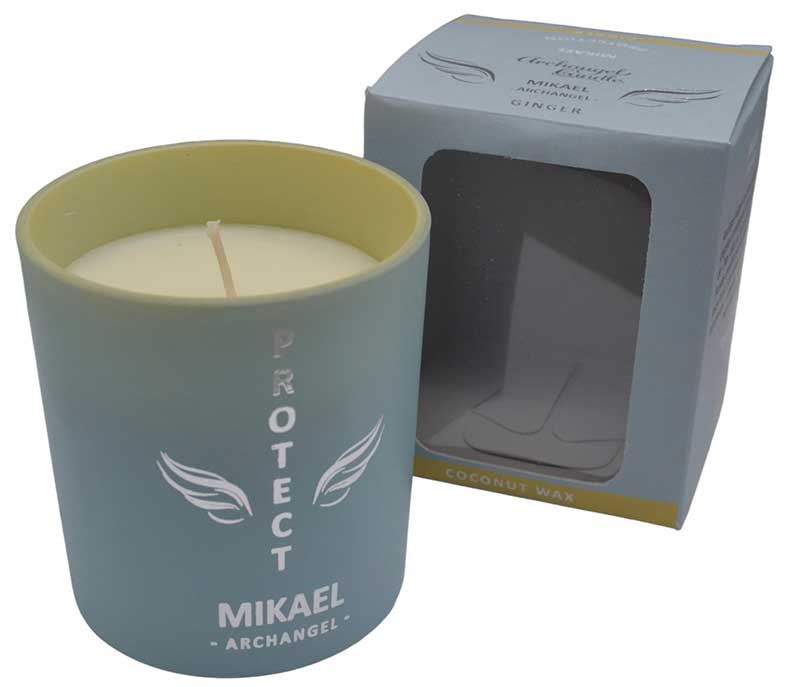 22 hr Mikael Protection archangel candle (image for) 22 hr Mikael Protection archangel candle