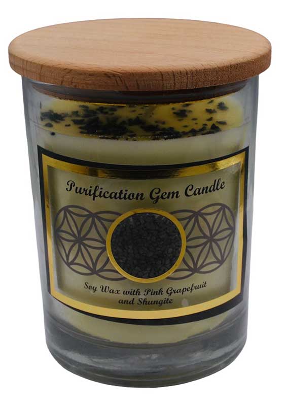 Purification gem stone soy candle (image for) Purification gem stone soy candle