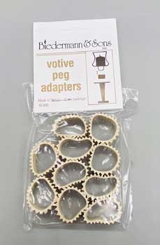 Votive Peg Adapter (set of 10) (image for) Votive Peg Adapter (set of 10)