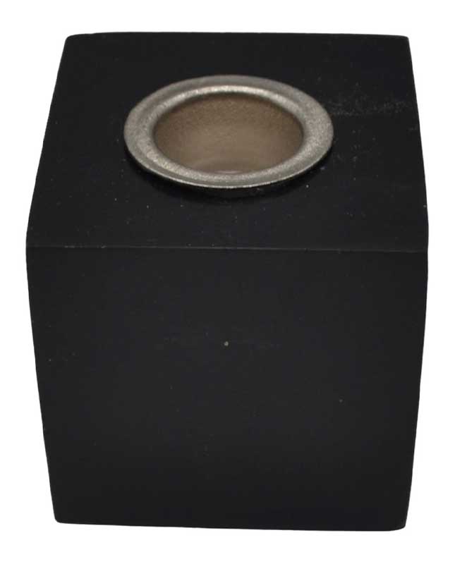 Black Onyx chime candle holder (image for) Black Onyx chime candle holder